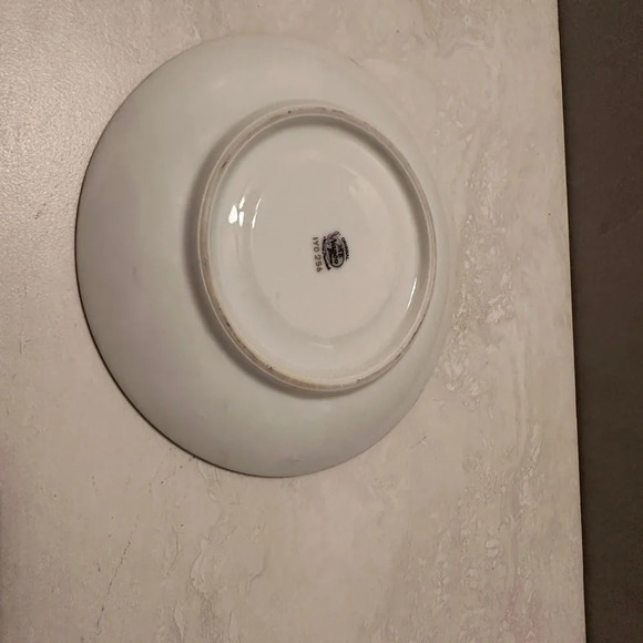 Napco VTG Original Hand Painted Saucer Numbered IYD-256 Fruit Theme 6” Diameter - Picture 3 of 5